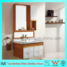 Wall Hung Mirror Bathroom Cabinet Vanity with Sink
